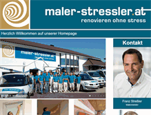 Tablet Screenshot of maler-stressler.at